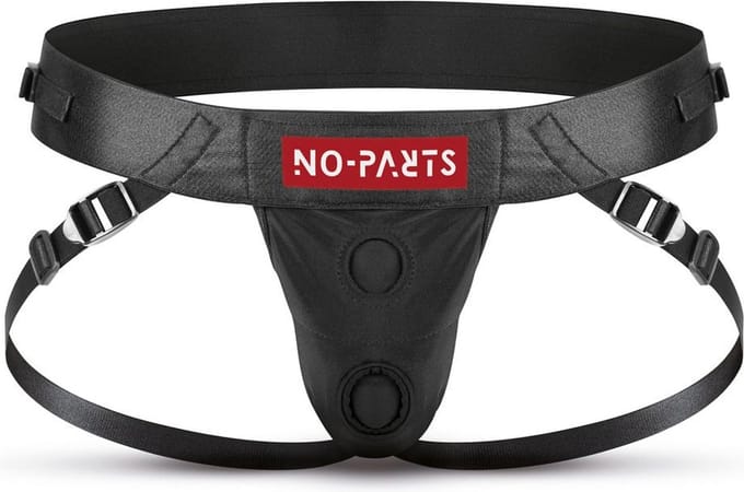 No-Parts - Taylor Adjustable Strap On Harnas Met Dubbele O-Ring
