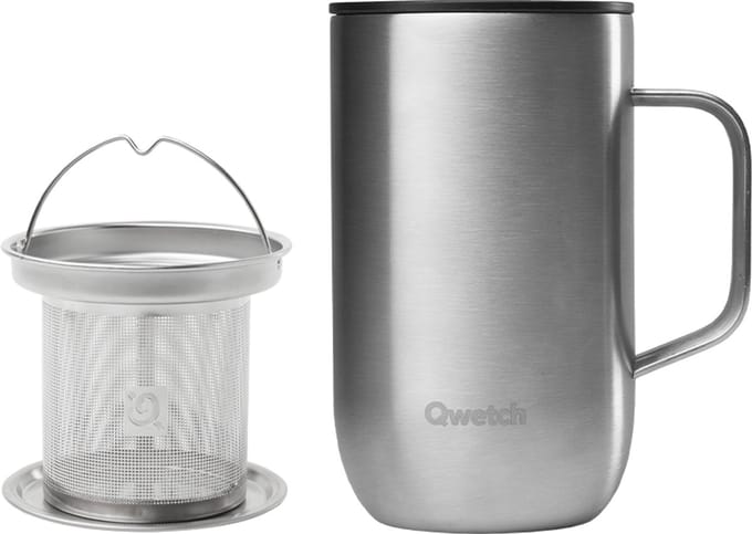 Qwetch Infuser Mok Geïsoleerd - RVS