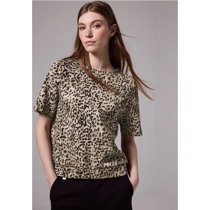 Raglan Shirt in zijde-look