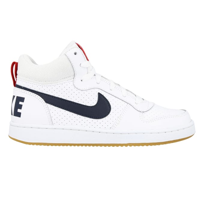 Nike Court Borough Mid (gs) Witte Sneakers