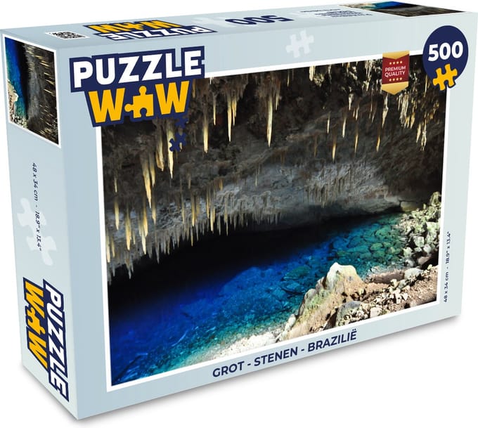 Puzzel Grot - Stenen - Brazilië - Legpuzzel - Puzzel 500 stukjes