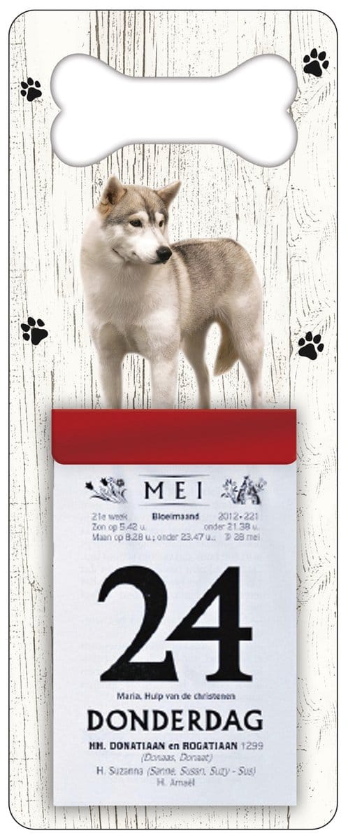 Scheurkalender 2027 Hond: Groenlandhond