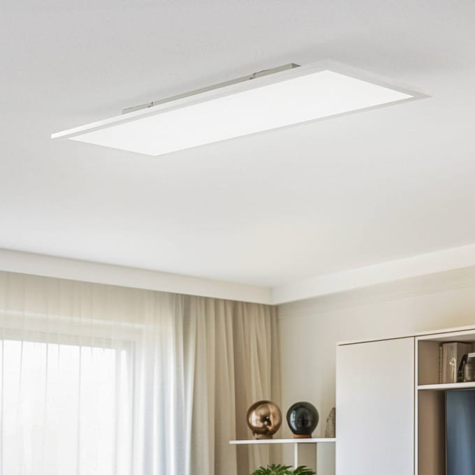 Lindby LED paneel Livel, CCT, 80 cm x 30 cm, afstandsbediening