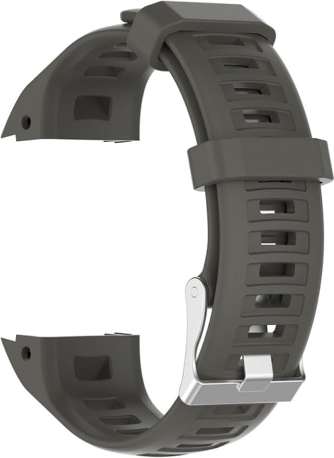 Siliconen bandje - geschikt voor Garmin Instinct (Solar) / Instinct 2 - grijs