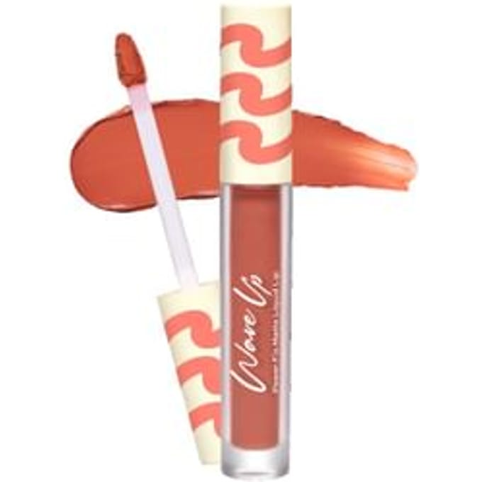 Cute Press - Wave Up Power Fix Matte Liquid Lip 01 Burnt Brick