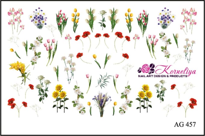 Korneliya Airbrush Waterdecal AG 457