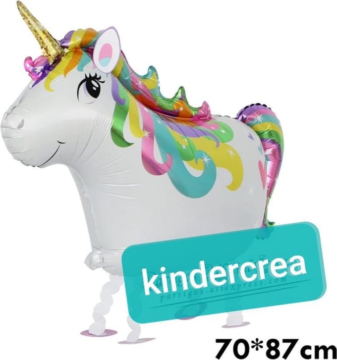 wandelende ballon Airwalker Unicorn