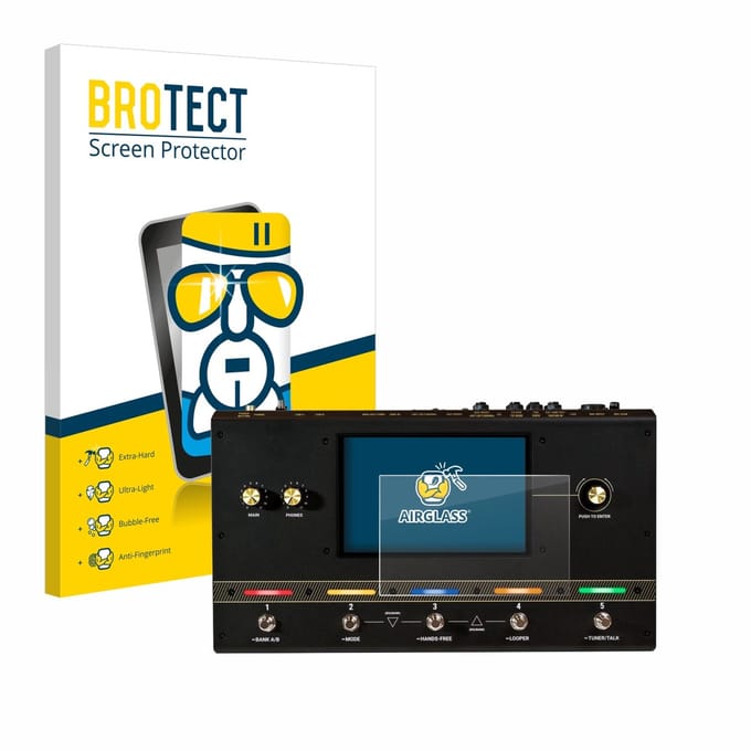 Screenprotector voor Headrush Core Beschermglas transparant