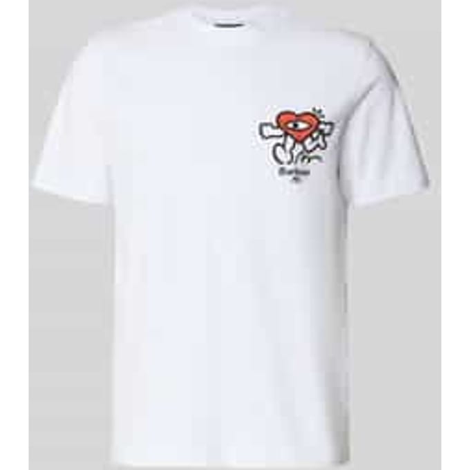 regular fit T-shirt van puur katoen