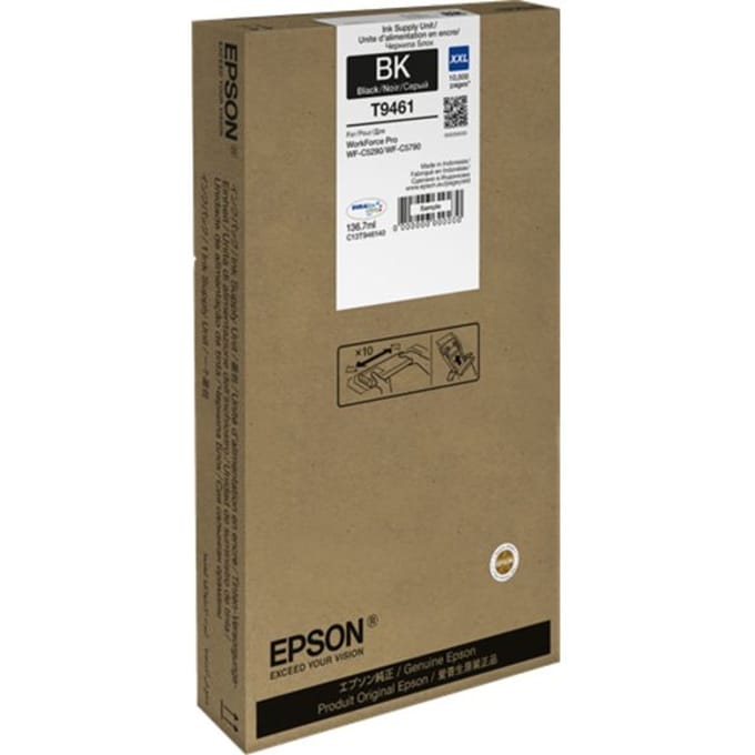 Epson T9461 - C13T946140 Inktcartridge Zwart Extra hoge capaciteit