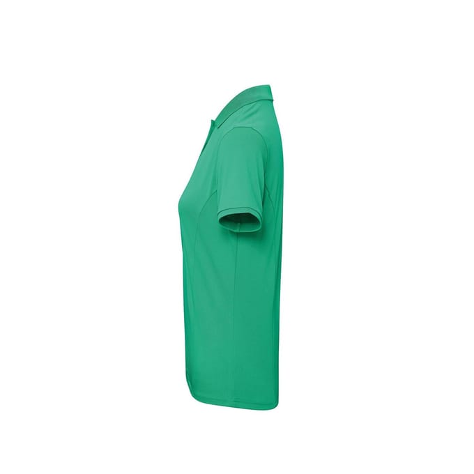 Premier Dames/dames Coolchecker Plus Piqu Polo met CoolPlus (Geel)