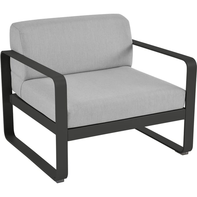 Fermob BELLEVIE fauteuil - 42 drop mat - 79 Flanelgrijs
