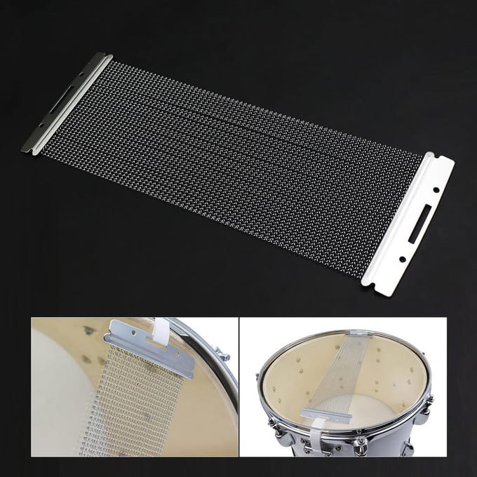 Stalen snaredraad 40 strengen trommelveer voor 14 inch snare drum cajon box drum gray