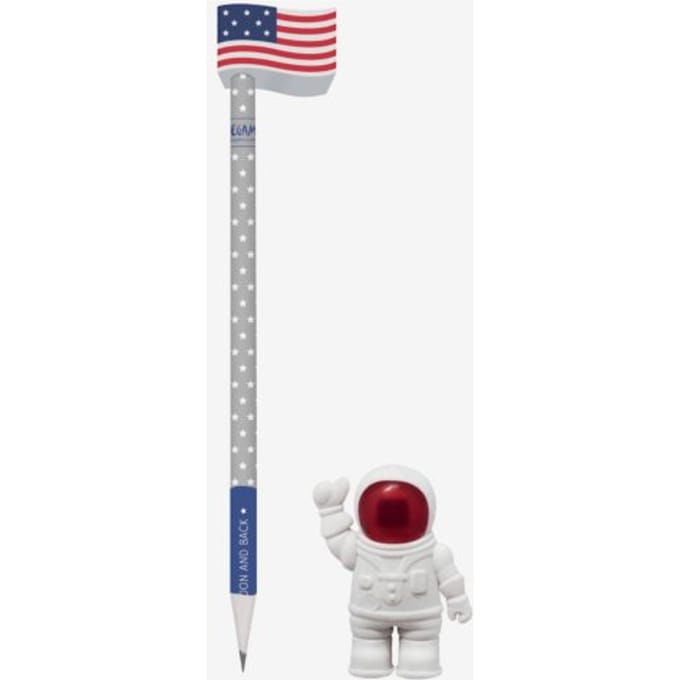 Legami potlood met gum - to the moon and back