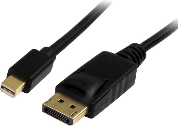 StarTech.com 3 m Mini DisplayPort-naar-DisplayPort 1.2 adapterkabel M/M DisplayPort 4k