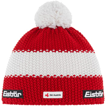 Eisbar Star Pompon MU SKA E33140-AUT, Unisex, Rood, Muts, maat: One size