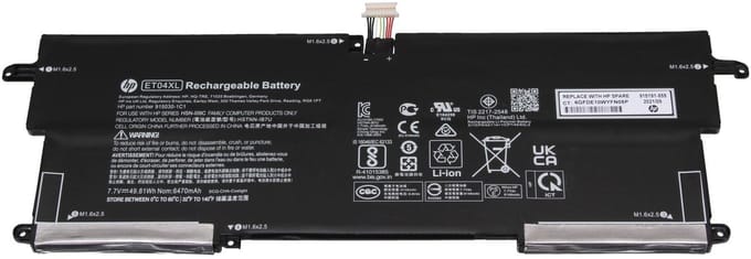 HP HSTNN-IB7U Batterij - 49,81Wh