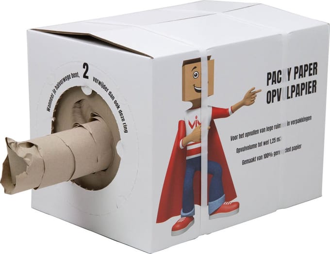 Packypaper opvulpapier 350 mm x 450 meter 70 gram/m2