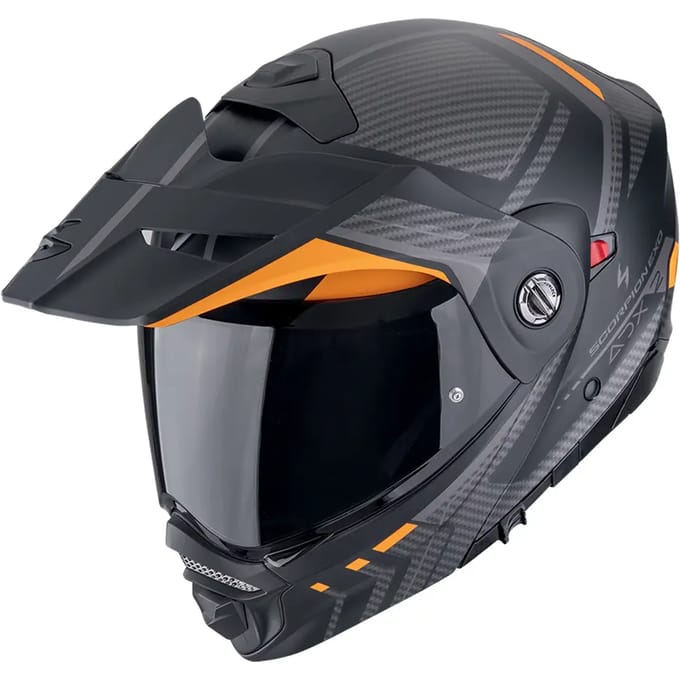 Scorpion ADX-2 Lewis Zwart Oranje Systeemhelm - Helm