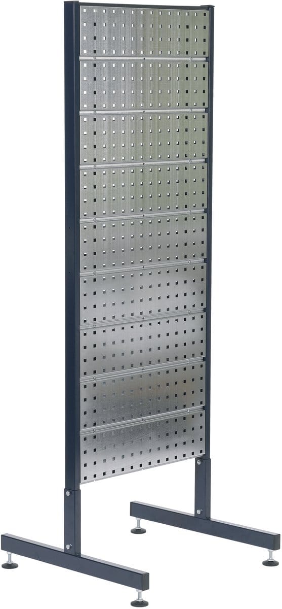 Raaco Dubbelzijdig rek met 6 gep. Panelen