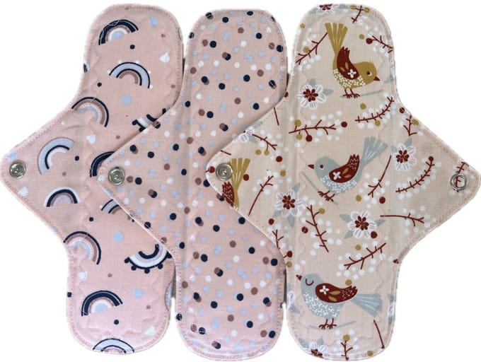 Fancy Sew - Wasbare inlegkruisjes - 3 stuks - Romantisch roze