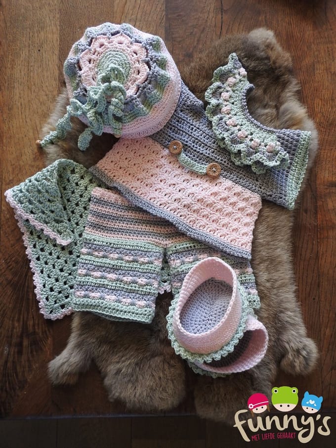 Haakpakket XXL Funny kledingset Spring soft