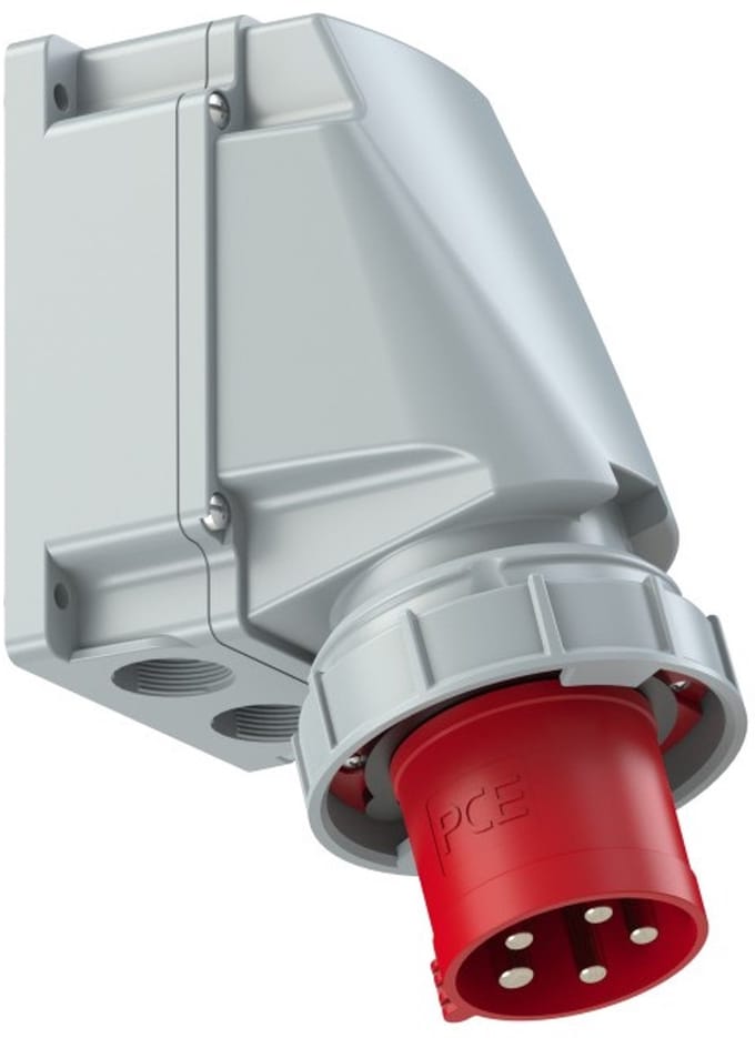 Kopp CEE toestelcontactdoos 5-polig 400V 6H 63A IP67 (970604046)