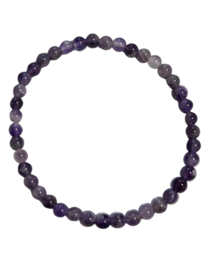 Amethist kralenarmband 4mm