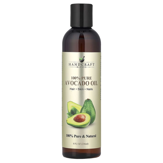 Handgemaakte Melanges, 100% Pure Avocado-olie, 8 fl oz (236 ml)