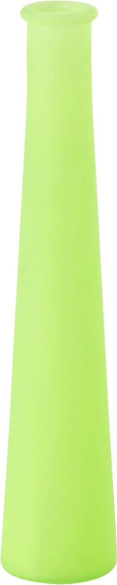 J-Line vaas Tube - glas - groen - 31.5 cm hoog