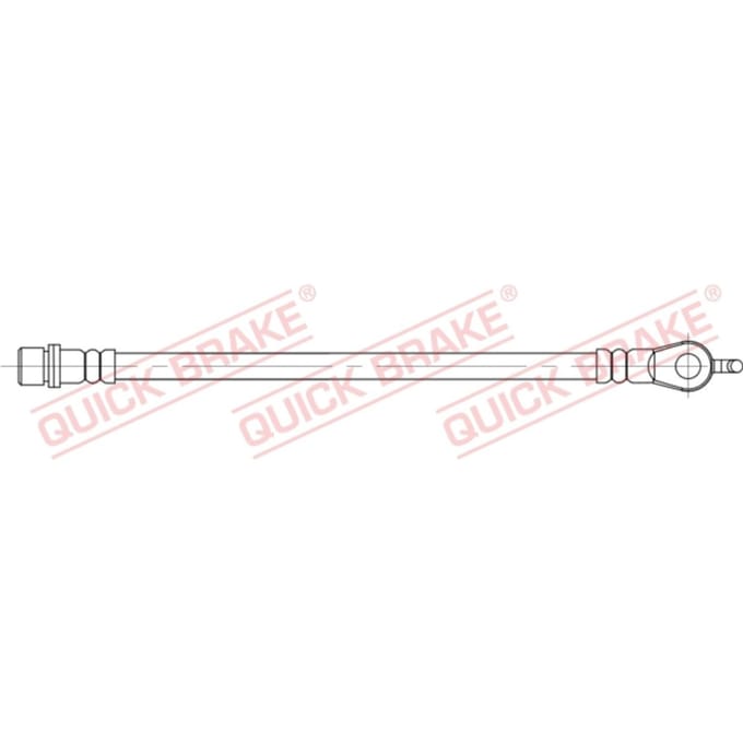 Remleiding QUICK BRAKE 58.004
