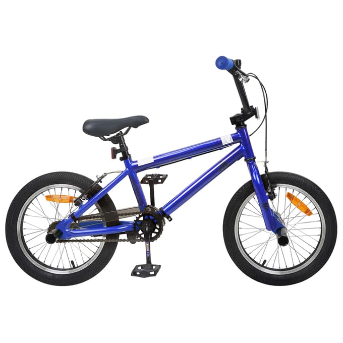 vidaXL - Kid - BMX - Bike - 20 - Inch - voor - kinderen - ouder - dan - 9 - jaar - Donkerblauw