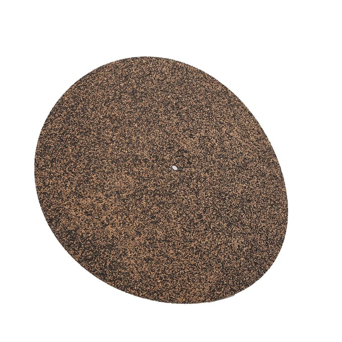 12in Vinyl Platen Mat Pad Kurk Antislip Antistatisch Draaitafel Slipmat voor LP Platen black