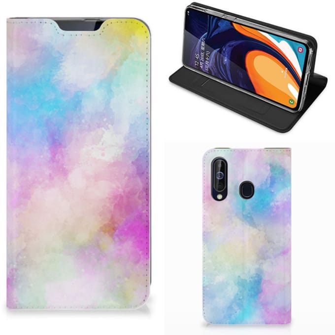 Bookcase Samsung Galaxy A60 Watercolor Light