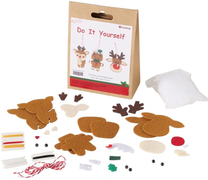 DIY-set voor het zelf maken van decoraties, verschillende ontwerpen