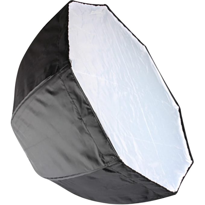 120cm / 47.2in Draagbare Achthoekige Softbox Paraplu Brolly Reflector voor Speedlight black