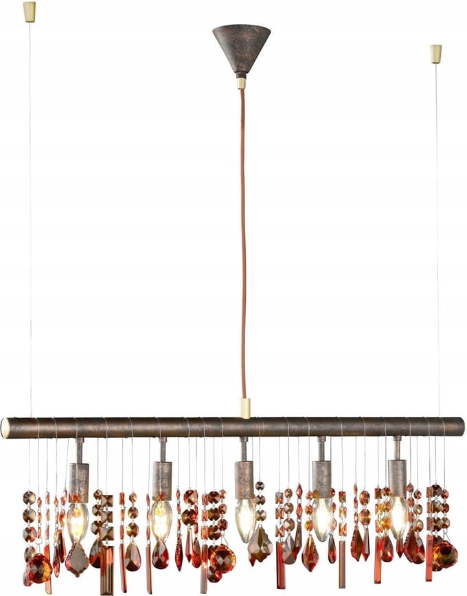 Wofi Amelia Hanglamp 5xE14 - Stijlvolle Verlichting voor Elke Ruimte