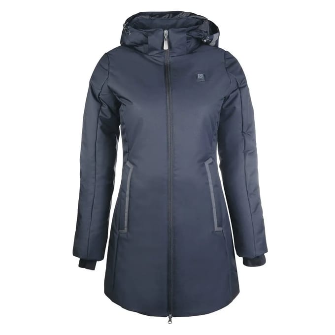 Dames verwarmde full zip rijjacket zonder batterij HKM Elegant