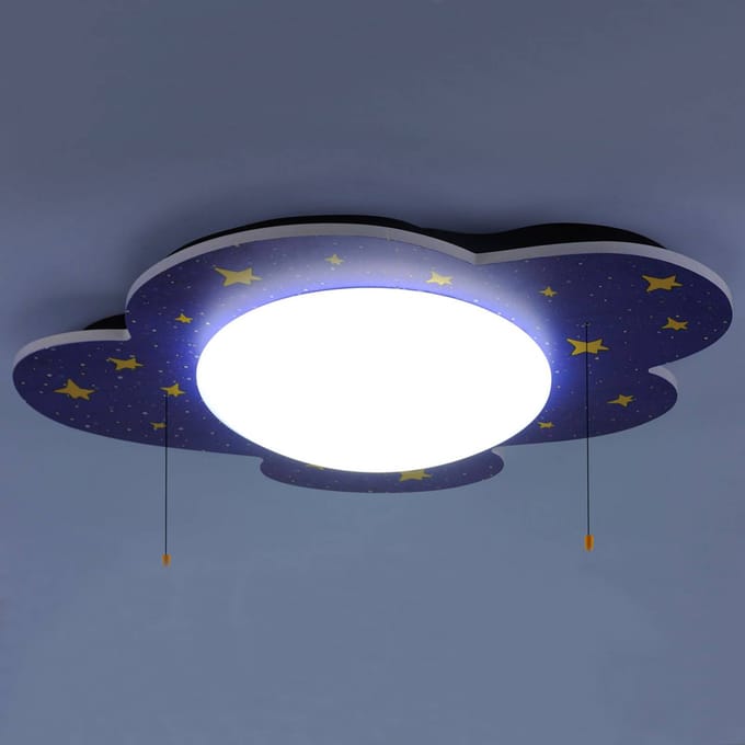 Niermann Standby LED plafondlamp met sterrenhemel en HCL-functie