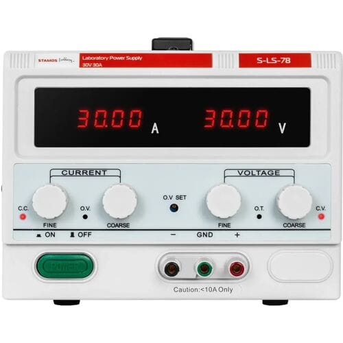Stamos Soldering Labvoeding - 0-30 V - 0-30 A DC -900 W 10021169