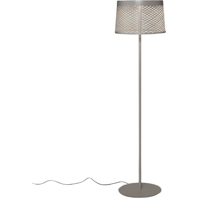 Foscarini Vloerlamp Twiggy Grid Lettura - greige