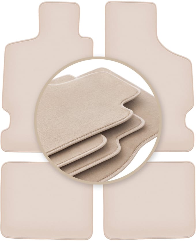 PREMIUM beige matten voor: Citroen Saxo hatchback 1996-2003