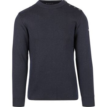 Armor-Lux Paimpol Trui Wol Navy - Maat M - Heren