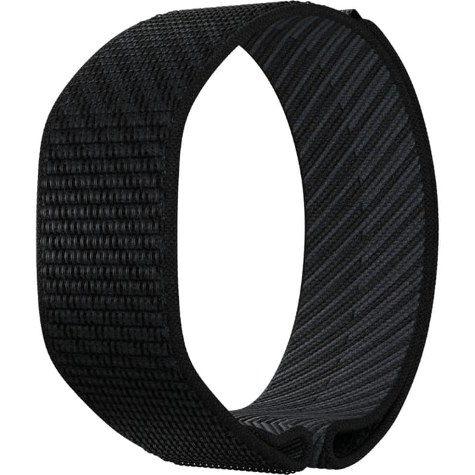 POLAR LOOP SoftWeave-horlogeband ZWART S-L