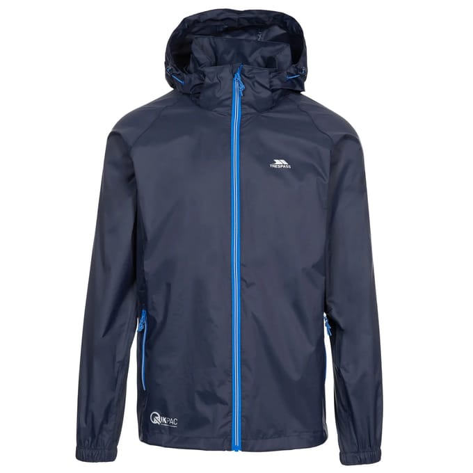 Waterdichte jas met capuchon met rits Trespass Qikpac X