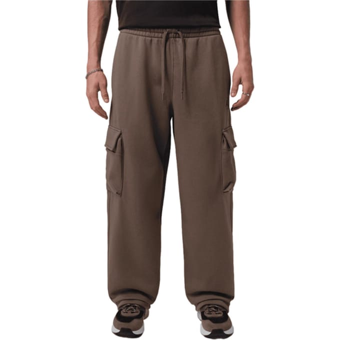 Jordan Brooklyn Fleece Oversized Vracht Bruin K274