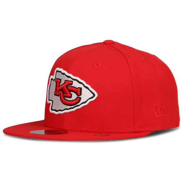 New Era 59FIFTY Petten Unisex - Rood - Maat 7 3/8 - Katoen