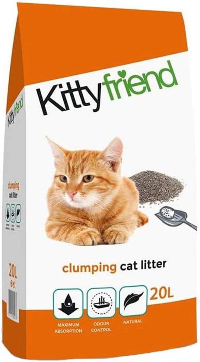 Klompvormend kattenbakvulling voor Top Binden - 2 x 10 Liter