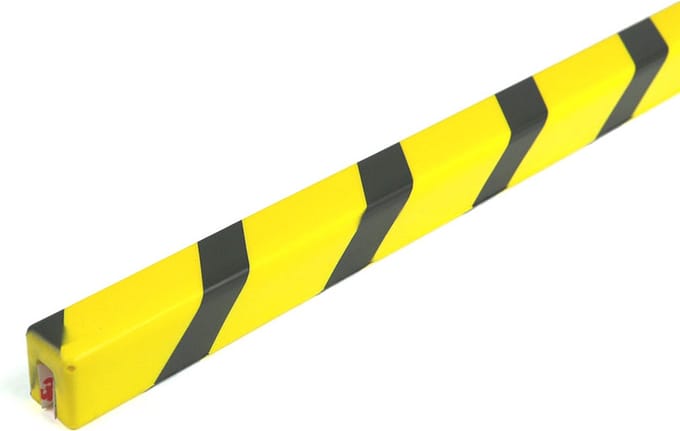 PU Stootrand Randprofiel Model 9 – Geel & Zwart