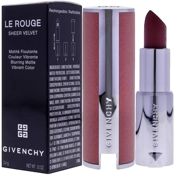 Givenchy Le Rouge Sheer Velvet Matte Navulbare Lippenstift